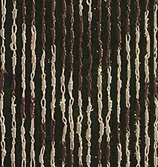 Vliegengordijn Mais 2-kleur 90x200cm 1 Vliegengordijn Mais 2-kleur 90x200cm