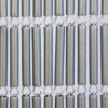 Vliegengordijn Hulzen Zilver Recht 90x210cm
