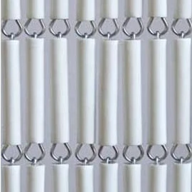 Vliegengordijn Hulzen Wit Recht 100x240cm 1 Vliegengordijn Hulzen Wit Recht 100x240cm