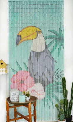 Bamboe Vliegengordijn Toekan 90x200cm 5 Bamboe Vliegengordijn Toekan 90x200cm -Vliegengordijnkopen Winkel 1979363754 4