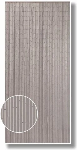 Bamboe Vliegengordijn Wit 90x200cm (90 Strengen) -Vliegengordijnkopen Winkel 1979363880 1