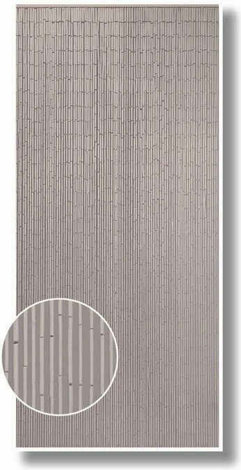 Bamboe Vliegengordijn Wit 90x200cm (90 Strengen) 3 Bamboe Vliegengordijn Wit 90x200cm (90 Strengen) - Afbeelding 3