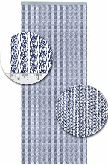 Vliegengordijn Luxe Venetië Paars 100x240cm 2 Vliegengordijn Luxe Venetië Paars 100x240cm - Afbeelding 2