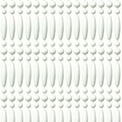 Vliegengordijn Kralen Recht Wit 90x210cm