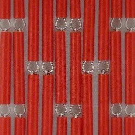 Vliegengordijn Op Maat: Hulzen Rood Verspringen (kant En Klaar) 1 Vliegengordijn Op Maat: Hulzen Rood Verspringen (kant En Klaar)