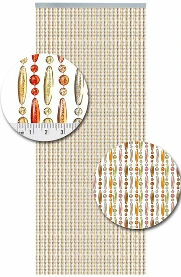 Vliegengordijn Kralen Kleurenmix 90x210cm 2 Vliegengordijn Kralen Kleurenmix 90x210cm - Afbeelding 2