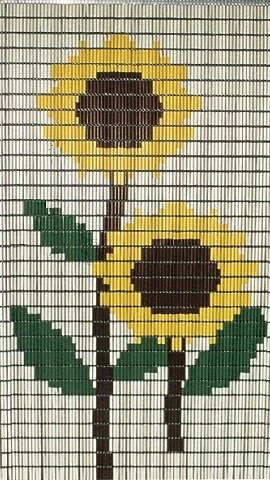 Vliegengordijn Op Maat: Zonnebloemen (kant En Klaar) -Vliegengordijnkopen Winkel 1979365332 1