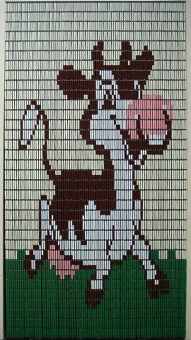 Vliegengordijn Op Maat: Koe (kant En Klaar) 1 Vliegengordijn Op Maat: Koe (kant En Klaar)