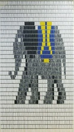 Vliegengordijn Op Maat: Olifant (kant En Klaar)