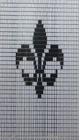 Vliegengordijn Op Maat: Franse Lelie Wit/antraciet (kant En Klaar) 1 Vliegengordijn Op Maat: Franse Lelie Wit/antraciet (kant En Klaar)