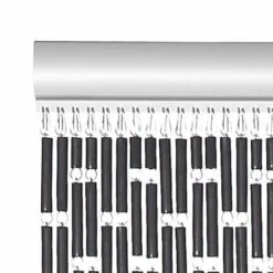 Vliegengordijn Hulzen Antraciet 100x240cm -Vliegengordijnkopen Winkel 1979366466 1