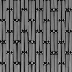 Vliegengordijn Hulzen Zilver 100x240cm