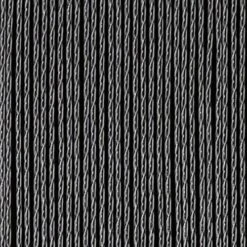 Vliegengordijn Luxe Bali Zwart-transparant 100x240cm