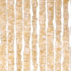 Vliegengordijn Kattenstaart 100x240cm (beige/wit)