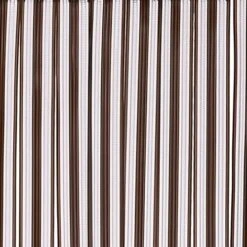 Vliegengordijn Pvc Zwaar Donkerbruin 100x220cm