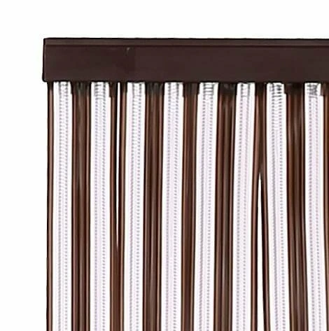 Vliegengordijn Pvc Zwaar Donkerbruin 100x220cm 2 Vliegengordijn Pvc Zwaar Donkerbruin 100x220cm - Afbeelding 2