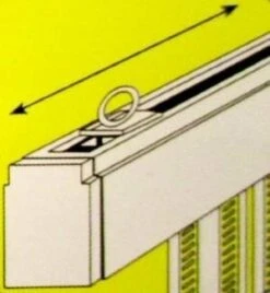 Vliegengordijn Pvc Zwaar Grijs/taupe 100x220cm -Vliegengordijnkopen Winkel 1979367012