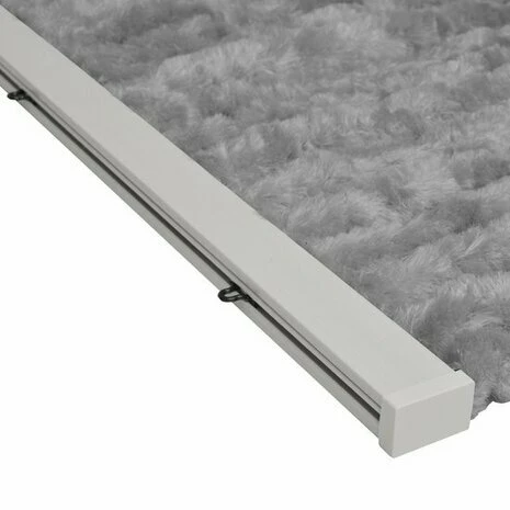 Vliegengordijn Kattenstaart 90x220cm (grijs) 2 Vliegengordijn Kattenstaart 90x220cm (grijs) - Afbeelding 2