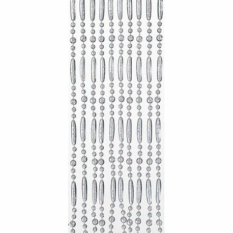 Vliegengordijn Kralen Perla Transparant 90x220cm (90 Strengen) 2 Vliegengordijn Kralen Perla Transparant 90x220cm (90 Strengen) - Afbeelding 2