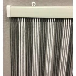 Vliegengordijn Victoria 90x220cm (wit-zilver) -Vliegengordijnkopen Winkel 1979367624 1