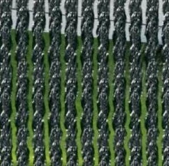 Vliegengordijn Orchidea 90x220cm (transparant-zwart) 2 Vliegengordijn Orchidea 90x220cm (transparant-zwart) - Afbeelding 2