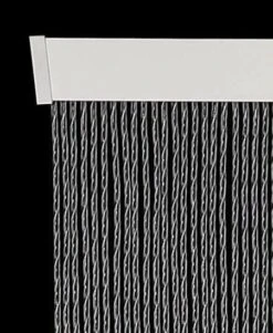 Vliegengordijn Luxe Bali Zwart-transparant 92x210cm -Vliegengordijnkopen Winkel 1979367765 1