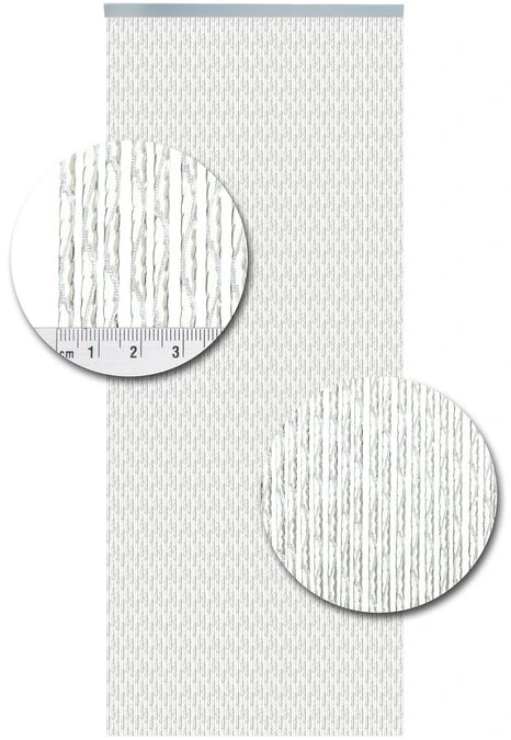 Vliegengordijn Luxe Milano Wit 92x210cm 2 Vliegengordijn Luxe Milano Wit 92x210cm - Afbeelding 2