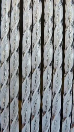 Vliegengordijn Luxe Bali Wit-transparant 92x210cm -Vliegengordijnkopen Winkel 1979367879 1