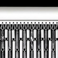 Vliegengordijn Hulzen Wit/grijs 90x210cm -Vliegengordijnkopen Winkel 1979367948 1