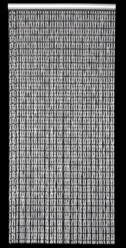 Vliegengordijn Hulzen Wit/grijs 90x210cm -Vliegengordijnkopen Winkel 1979367951 1