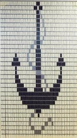 Vliegengordijn Bouwpakket Anker 90x210cm 2 Vliegengordijn Bouwpakket Anker 90x210cm - Afbeelding 2