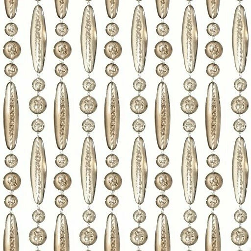 Vliegengordijn Kralen Champagne Transparant 90x210cm 1 Vliegengordijn Kralen Champagne Transparant 90x210cm