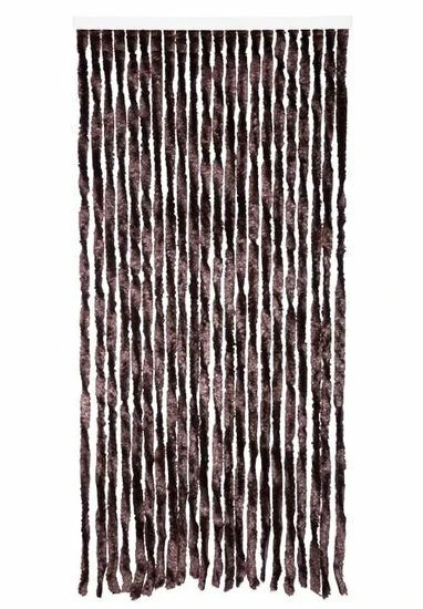Vliegengordijn Twisted Plush Bruin 90x205cm 3 Vliegengordijn Twisted Plush Bruin 90x205cm - Afbeelding 3