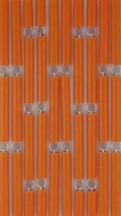 Vliegengordijn Op Maat: Hulzen Verspringen Oranje (kant En Klaar) -Vliegengordijnkopen Winkel 1979369154 2