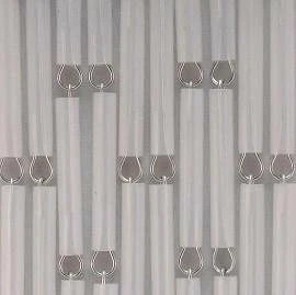 Vliegengordijn Op Maat: Hulzen Verspringen Transparant (kant En Klaar) 1 Vliegengordijn Op Maat: Hulzen Verspringen Transparant (kant En Klaar)