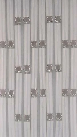 Vliegengordijn Op Maat: Hulzen Verspringen Transparant (kant En Klaar) 2 Vliegengordijn Op Maat: Hulzen Verspringen Transparant (kant En Klaar) - Afbeelding 2