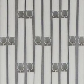 Vliegengordijn Op Maat: Hulzen Verspringen Wit (kant En Klaar) 1 Vliegengordijn Op Maat: Hulzen Verspringen Wit (kant En Klaar)