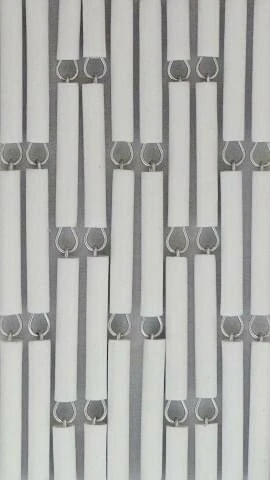 Vliegengordijn Op Maat: Hulzen Verspringen Wit (kant En Klaar) 2 Vliegengordijn Op Maat: Hulzen Verspringen Wit (kant En Klaar) - Afbeelding 2